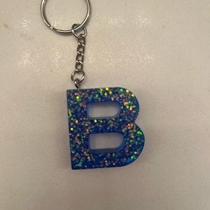 B keychain